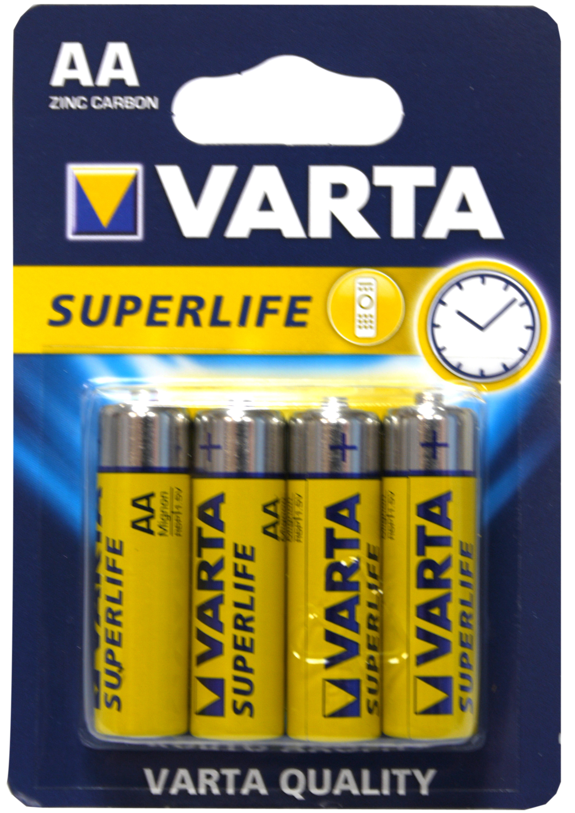53521 - VARTA Batterien Superlife Mignon LR6 / AA 4er-Pack Blister